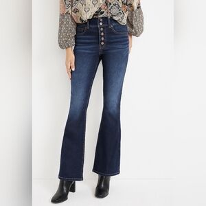 Maurices Ever-Flex High Rise Flare Jeans- Size 10 Regular